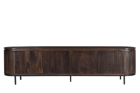 Tv dressoir Noor walnoot 210 cm
