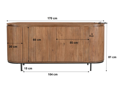 Dressoir Noor 170 cm