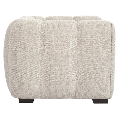 Loungestoel Novaro naturel chique