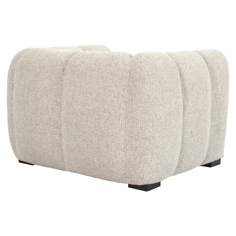 Loungestoel Novaro naturel chique