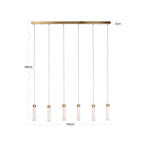 Hanglamp Elaris wit