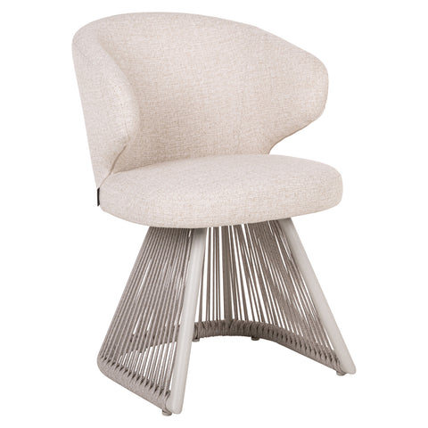 Buiten-eetkamerstoel Nuba beige alpine