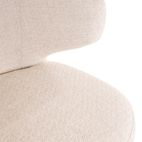 Buiten-eetkamerstoel Nuba beige alpine