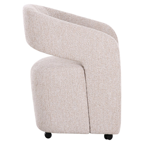Eetkamerstoel Vixen naturel lineair