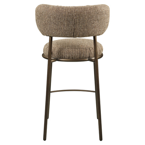 Barstoel Encanto bruine tweed