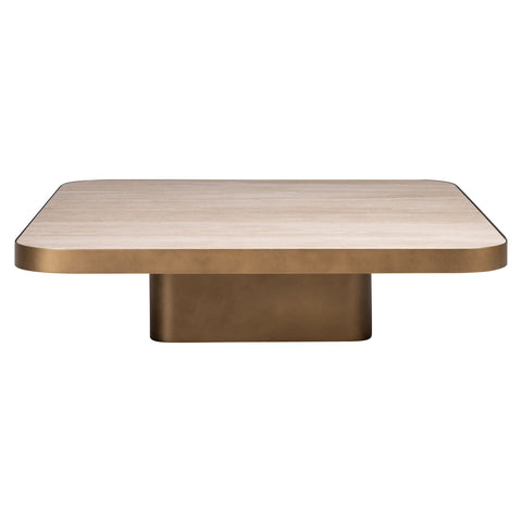 Salontafel Claridge beige 100x100 (cumulus)