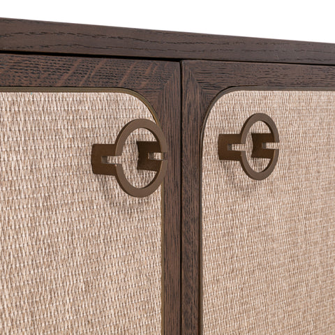 TV-meubel Willox beige 4-deurs