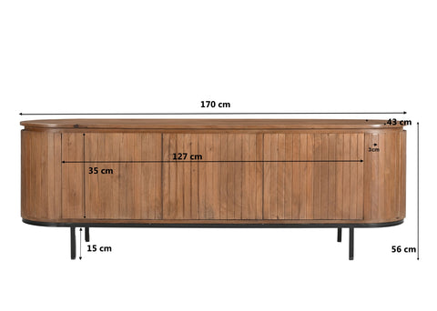 Tv dressoir Noor 170 cm