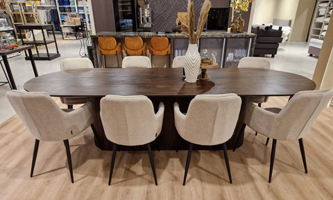 Eetkamertafel Salvator Walnoot 300 cm