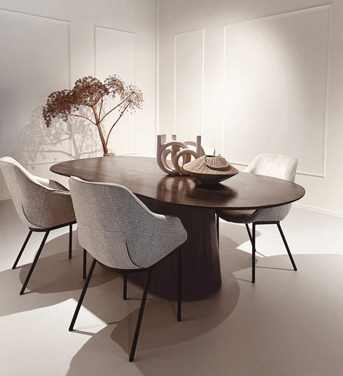 Eetkamertafel Salvator Walnoot 200 cm