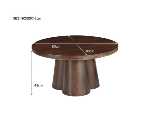Salontafel Brix Clubs 80 cm