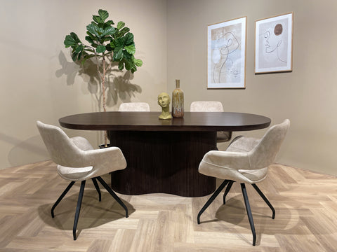 Eetkamertafel Sevilla Bruin 250 cm