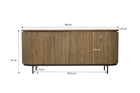 Dressoir Lausanne 180 cm