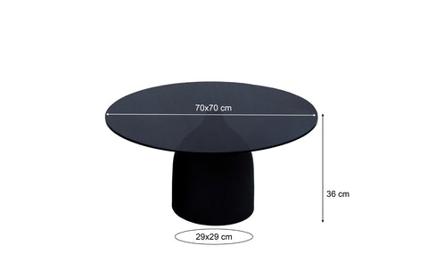 Brix Isa Zwart 70 cm