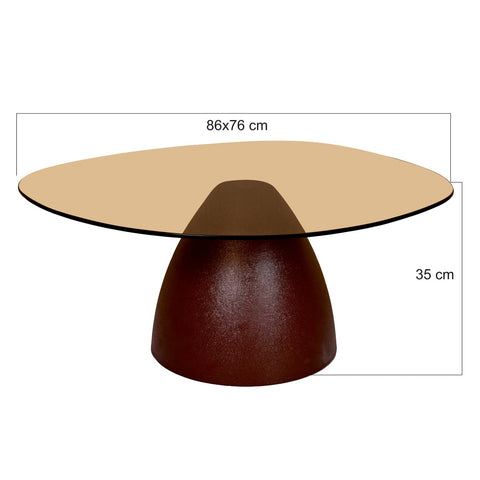 Brix Mylon bordeaux 86 cm