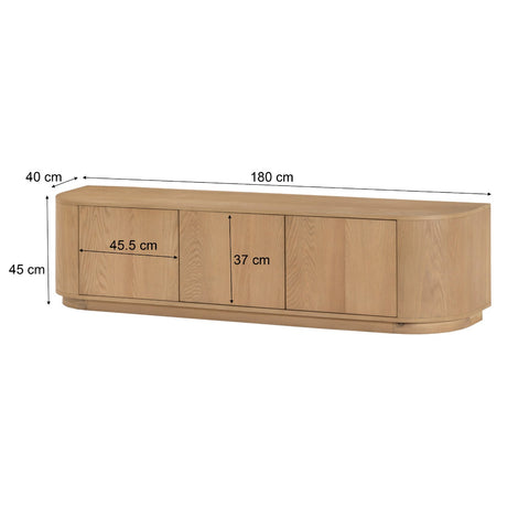 Tv dressoir Novero 180 cm