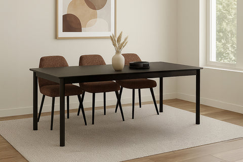 Eetkamertafel Tobago espresso 220 cm