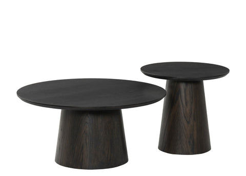 Salontafel Novero Espresso 80 cm