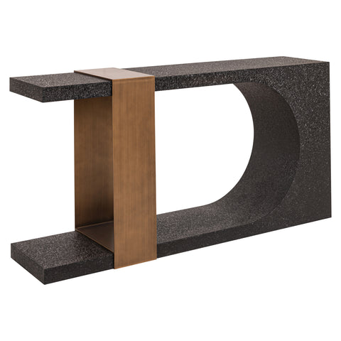 Consoletafel Alexander Jones zwart/goud (Bazel)