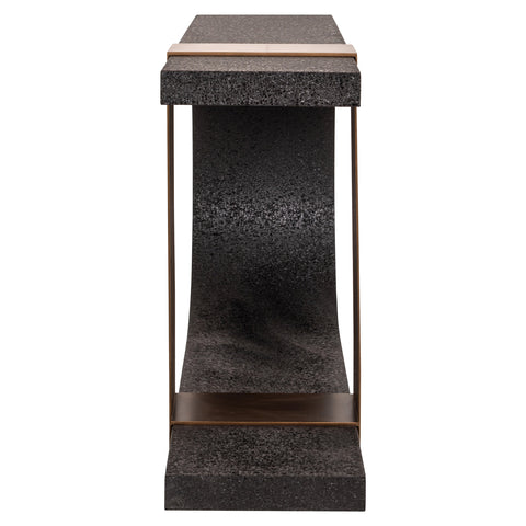Consoletafel Alexander Jones zwart/goud (Bazel)