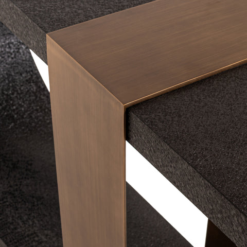 Consoletafel Alexander Jones zwart/goud (Bazel)