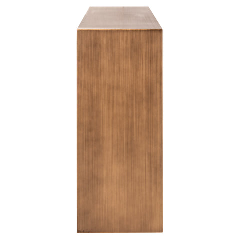 Consoletafel Alexander Jones geborsteld goud (Lugano)