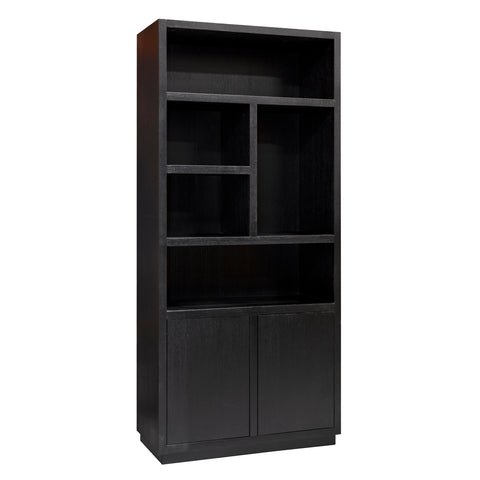 Wandkast Oakura zwart