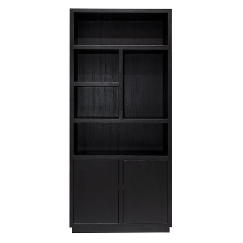 Wandkast Oakura zwart
