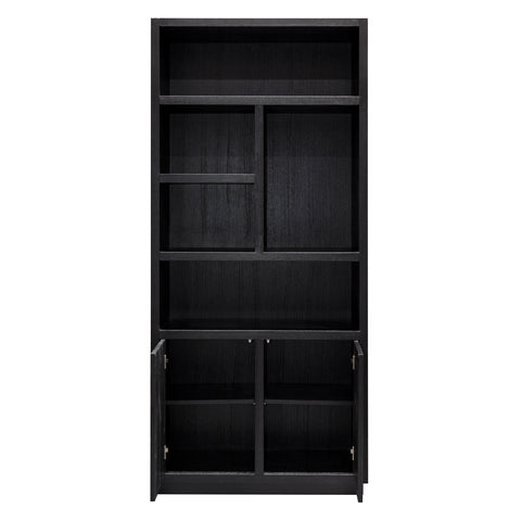 Wandkast Oakura zwart