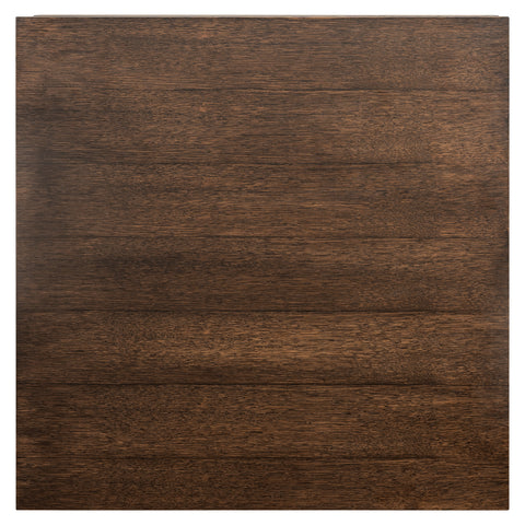 Salontafel Oakura bruin 90x90