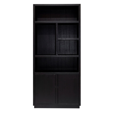 Wandkast Oakura zwart