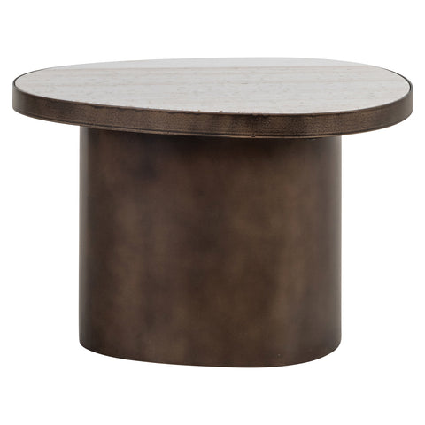 Bijzettafel Biloxi bruin