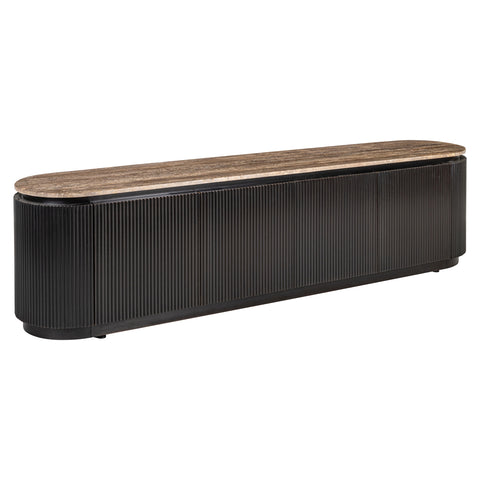 TV-meubel Russo asbruin 4-deurs
