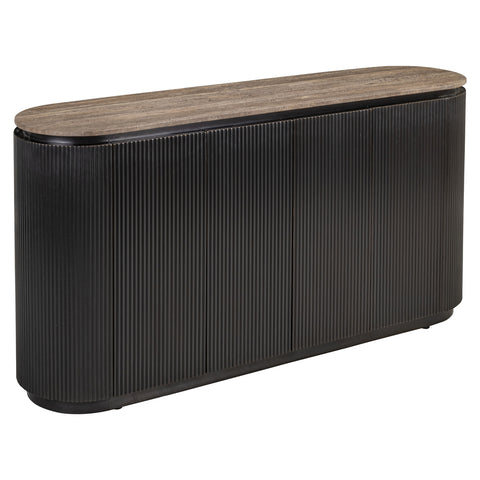 Dressoir Russo asbruin 4-deurs