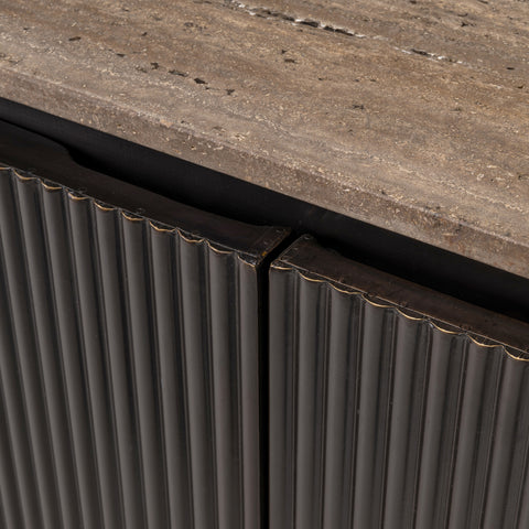 Dressoir Russo asbruin 4-deurs