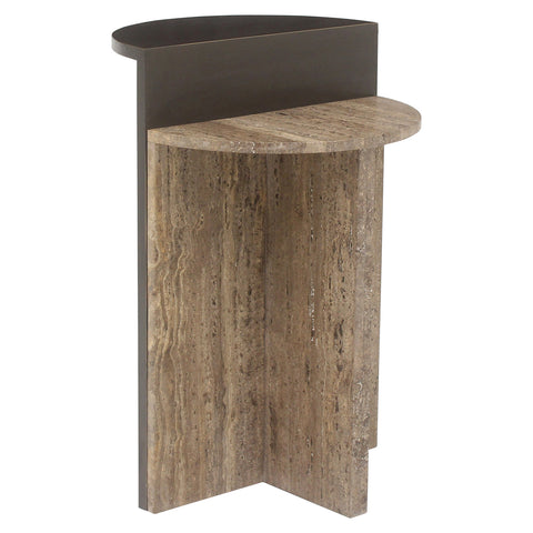 Bijzettafel Russo asbruin