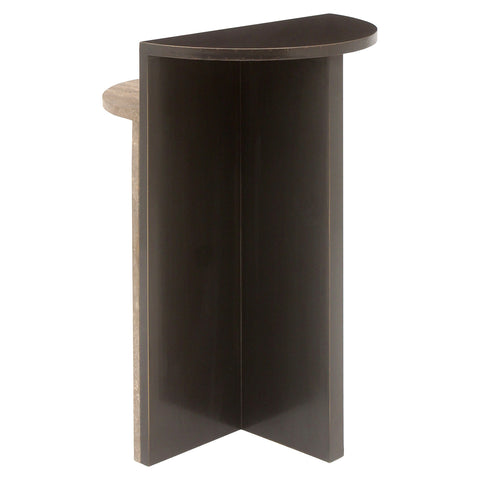 Bijzettafel Russo asbruin