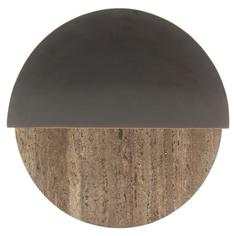 Bijzettafel Russo asbruin