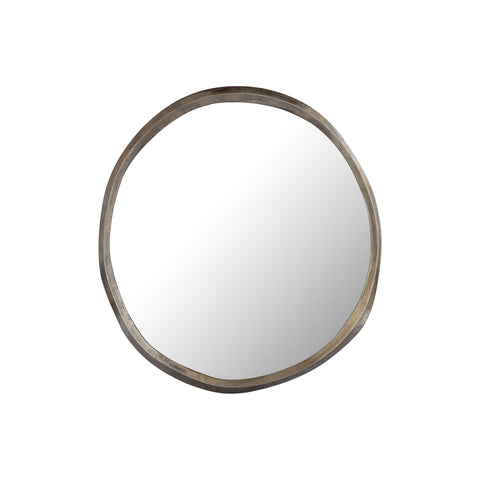 Limera Messing-Aluminium Ronde Spiegel Onregelmatige Rand S