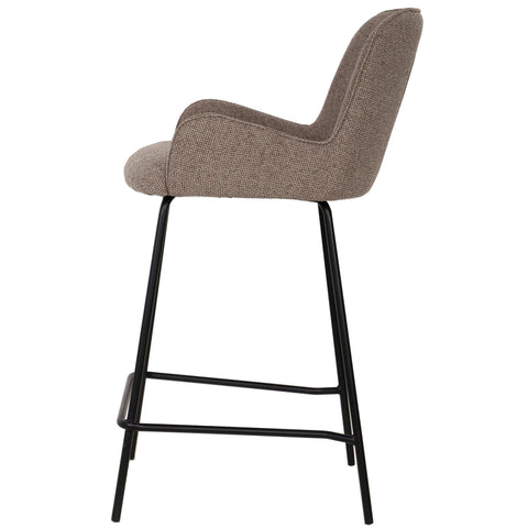 Leander beige barstoel