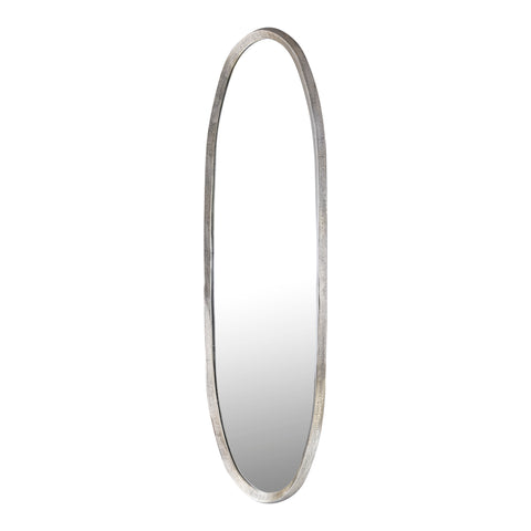 Limera messing-aluminium ovale spiegel onregelmatige rand L