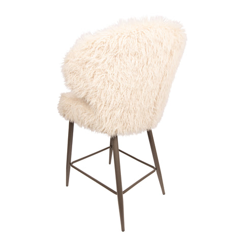 Ares barkruk haar beige