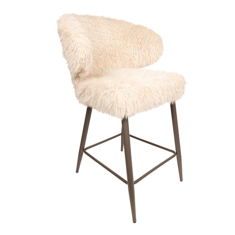 Ares barkruk haar beige