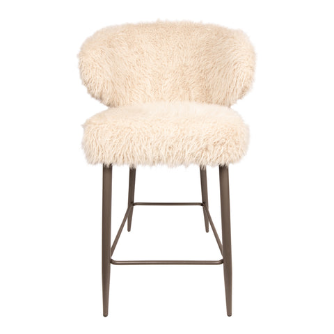 Ares barkruk haar beige