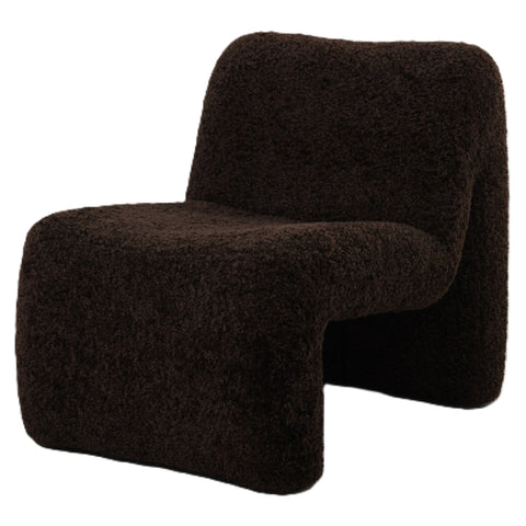 Oslo fauteuil teddy koffiebruin
