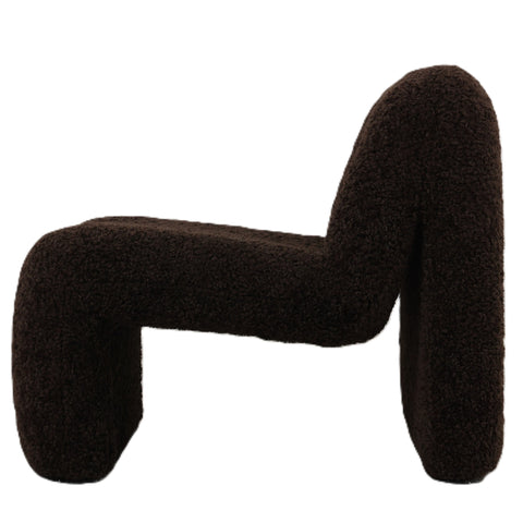 Oslo fauteuil teddy koffiebruin