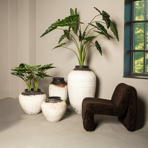 Oslo fauteuil teddy koffiebruin