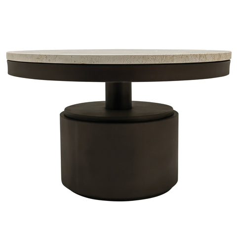 Bregt lage salontafel beige marmer