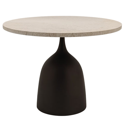 Patras bijzettafel beige marmer