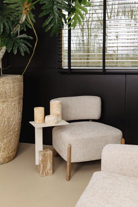 Vale fauteuil Legacy 15 Duif rubberhout